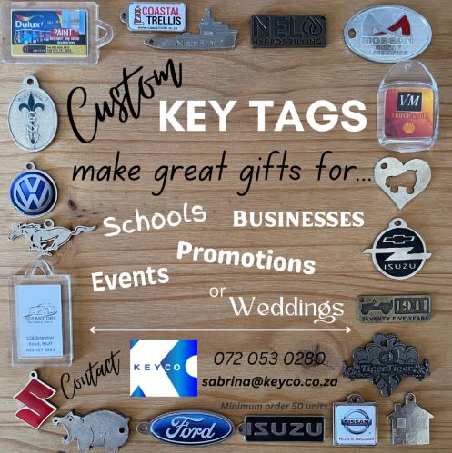 Keyco Keytag Promo Keyring Gift Ideas